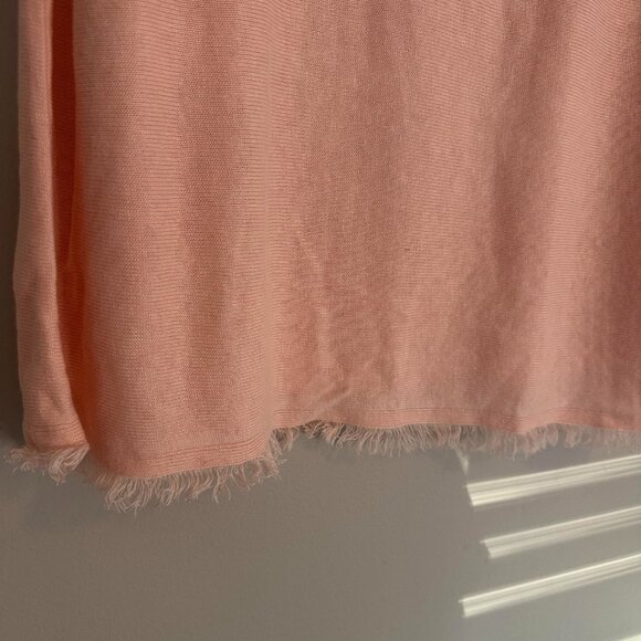 J. Jill Fringe Hem Sleeveless Top Linen Blend - NWT - Large - Picture 4 of 6